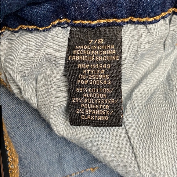 NEW Dollhouse Women’s Fit & Flare Jeans Blue Size 7/8 Y2K 90’s 70’s Festival - Picture 7 of 15